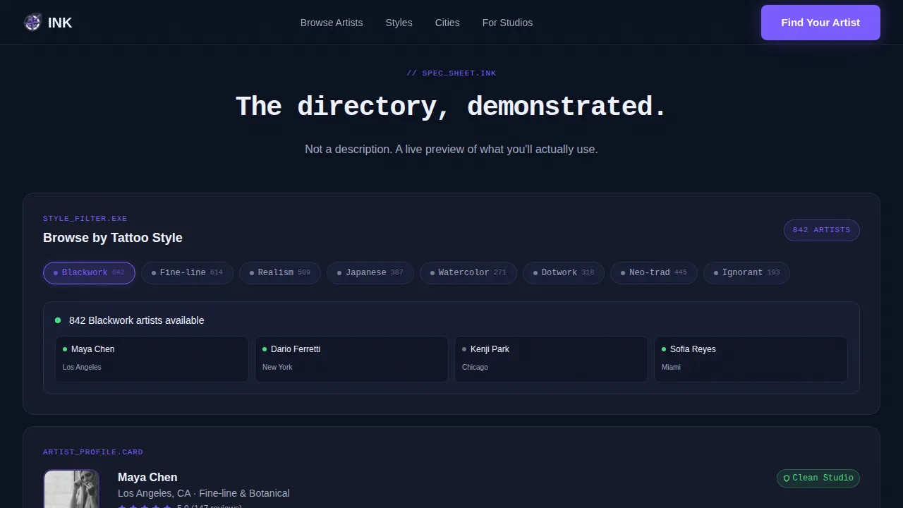 Advanced Directory & Marketplace Platforms Provider Directory Website Template