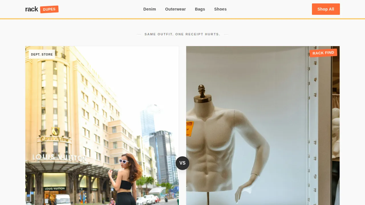 Fashion E-Commerce Pricing Website Template