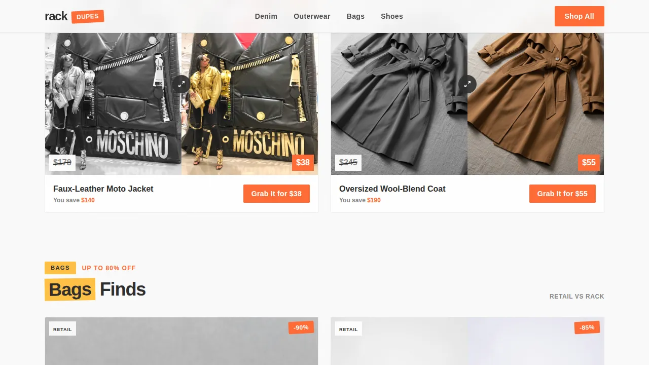 Fashion E-Commerce Pricing Website Template