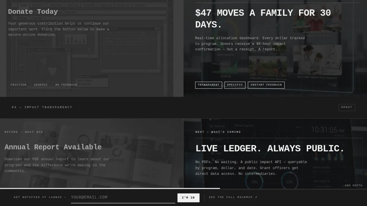 Refresh — Modern Nonprofit Facility Management Landing Page Template