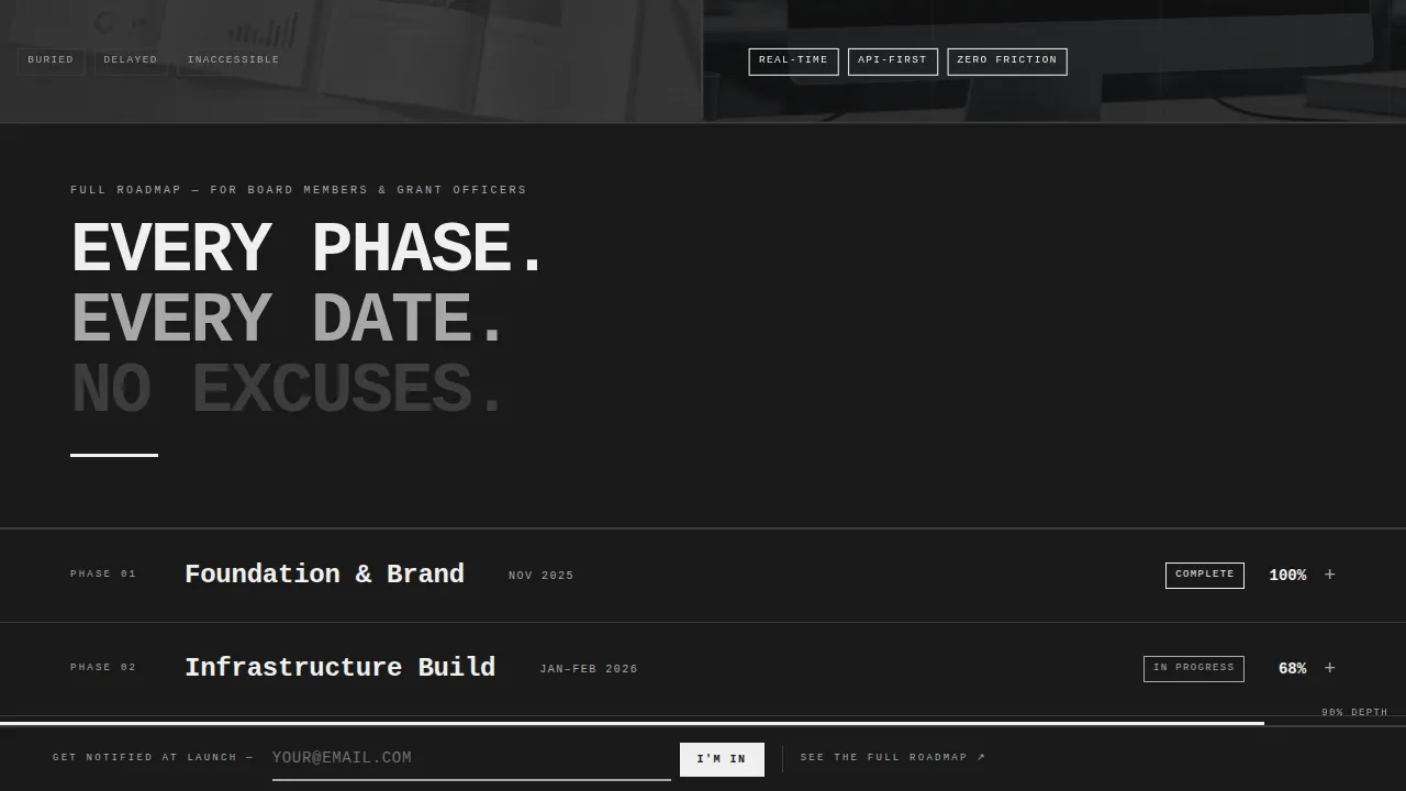 Refresh — Modern Nonprofit Facility Management Landing Page Template