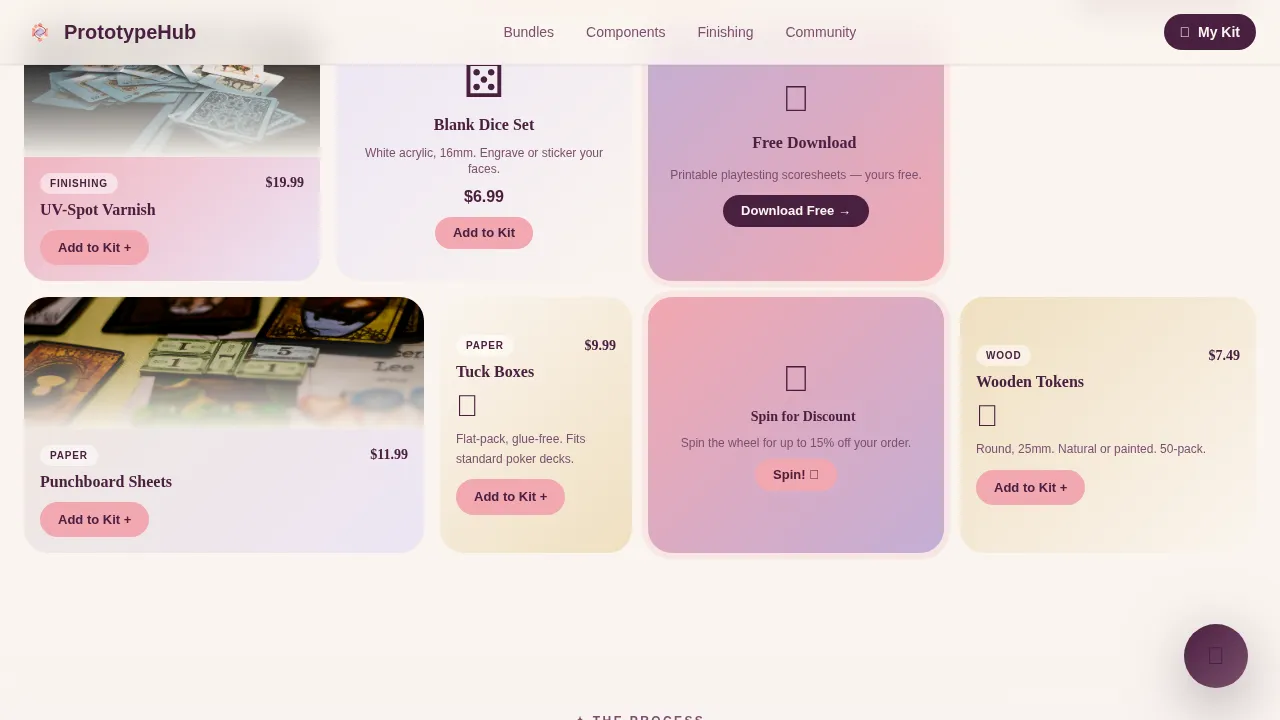 Hobby & Passion Supplies Professional Website Template