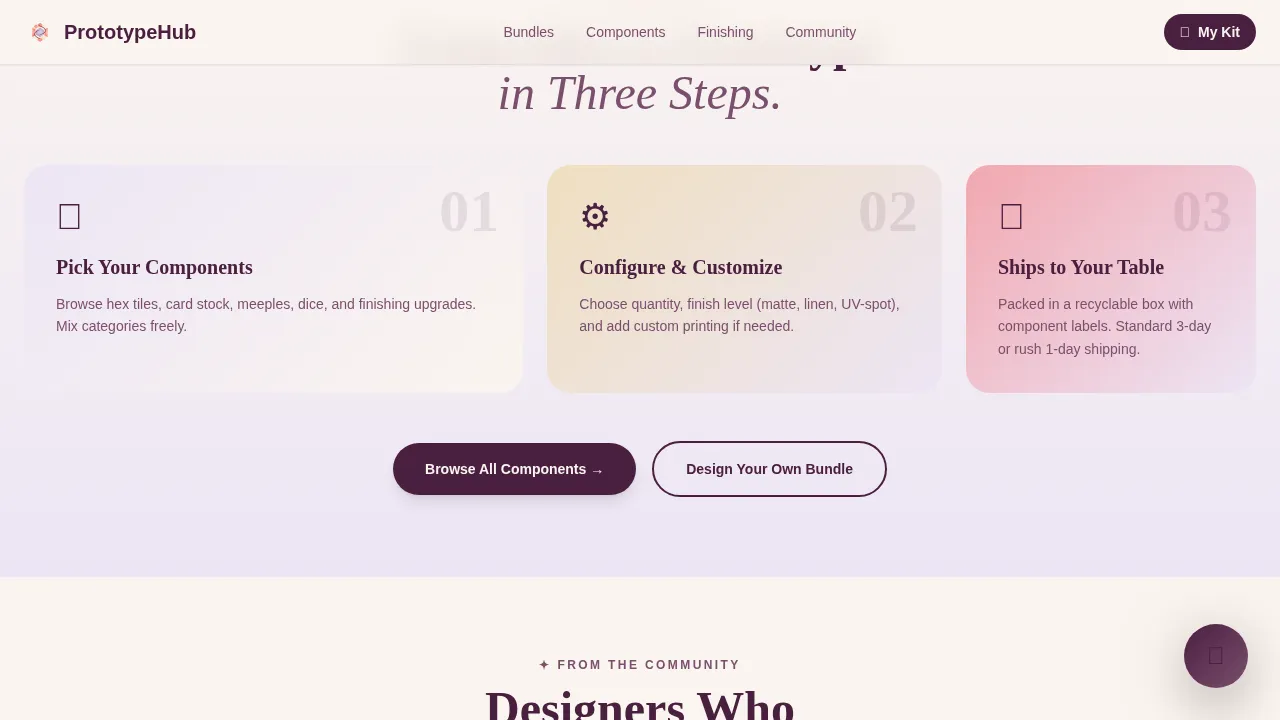 Hobby & Passion Supplies Professional Website Template