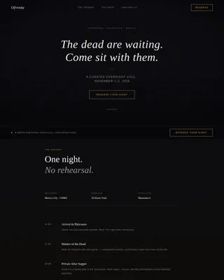 Festival & Event Tourism Booking Website Template
