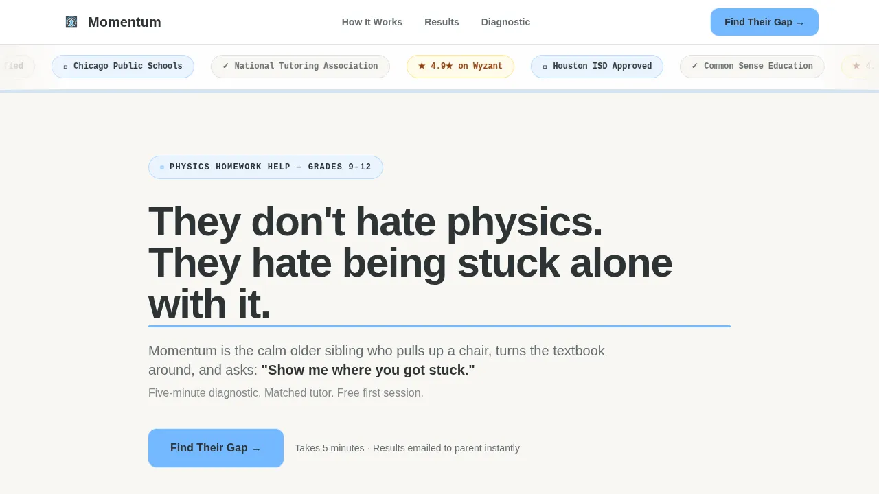 Physics Education Portfolio Website Template