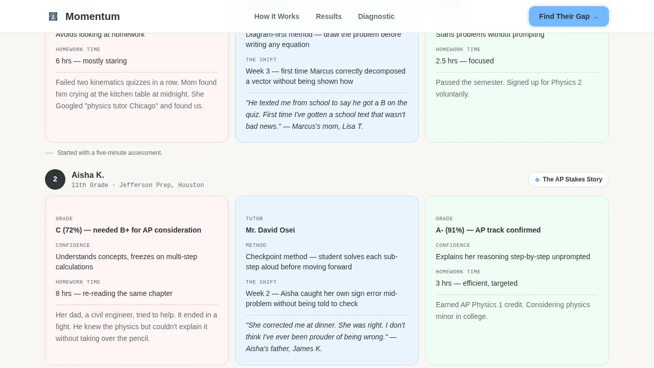 Physics Education Portfolio Website Template