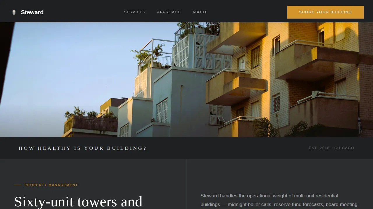 Condo & Apartment Real Estate Blog Website Template