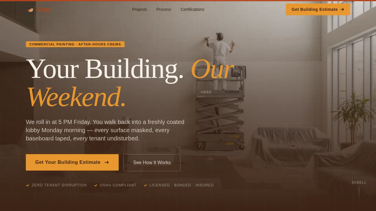 Office Building Construction Professional Website Template