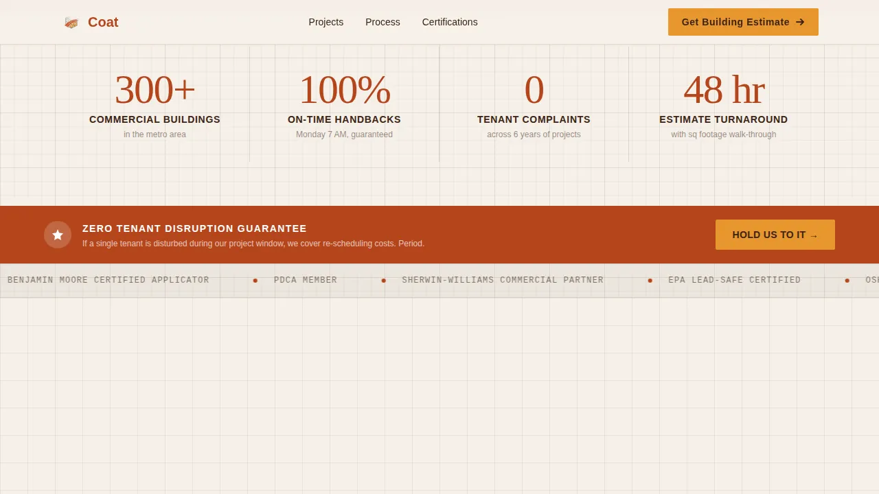 Office Building Construction Professional Website Template