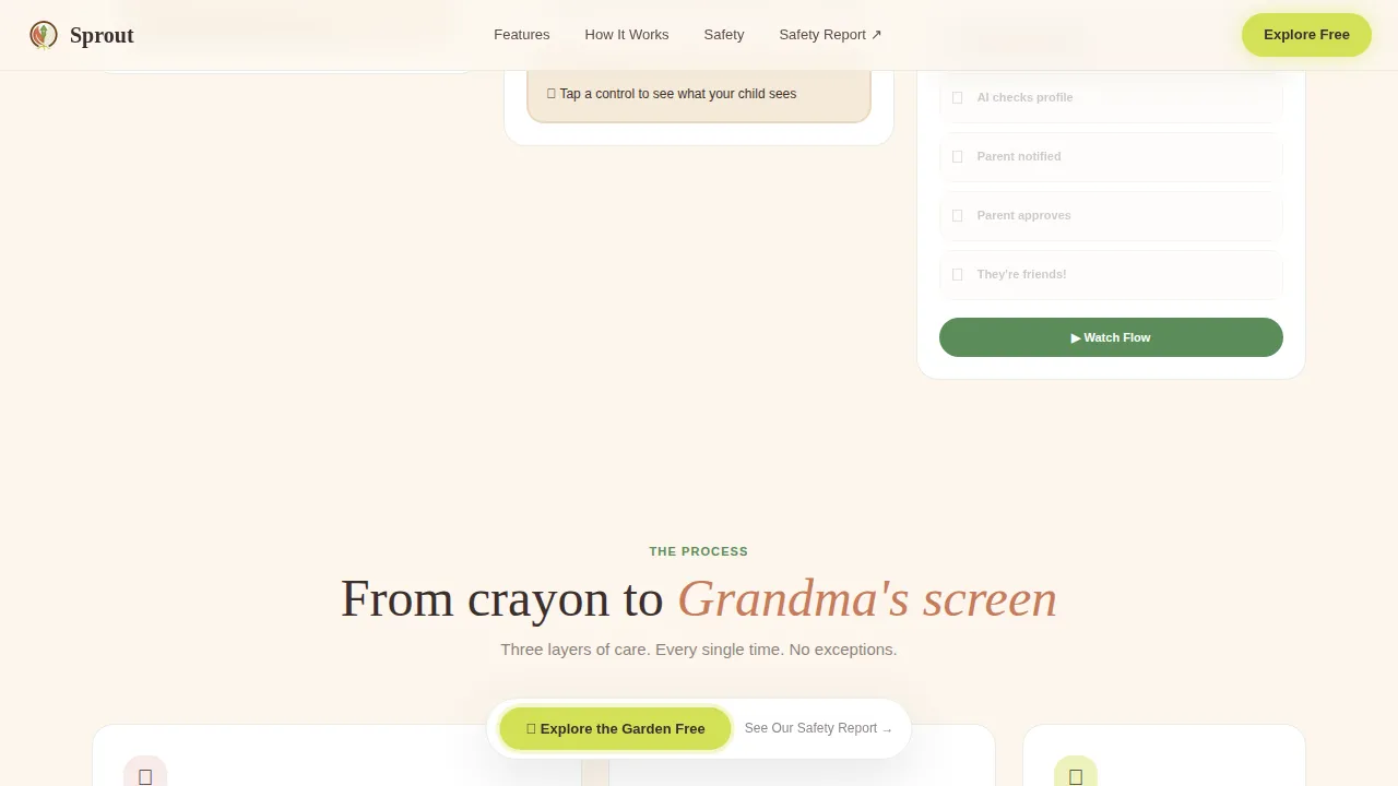 Kids Online Safety & Tech Professional Website Template