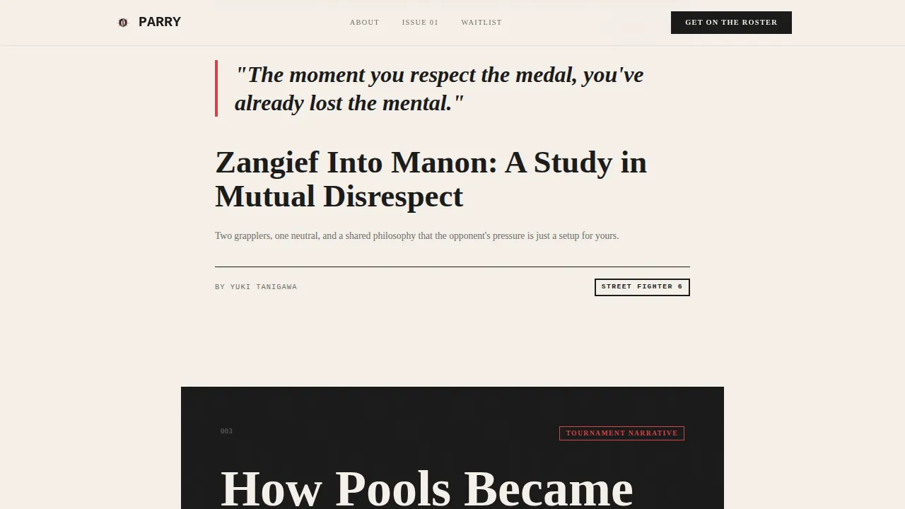 Gaming & Esports Blog Pre-Launch Website Template
