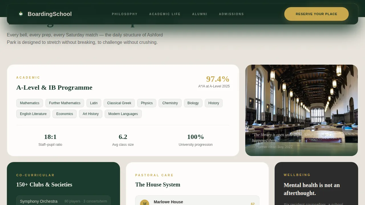 Complete School (K-12) Professional Website Template