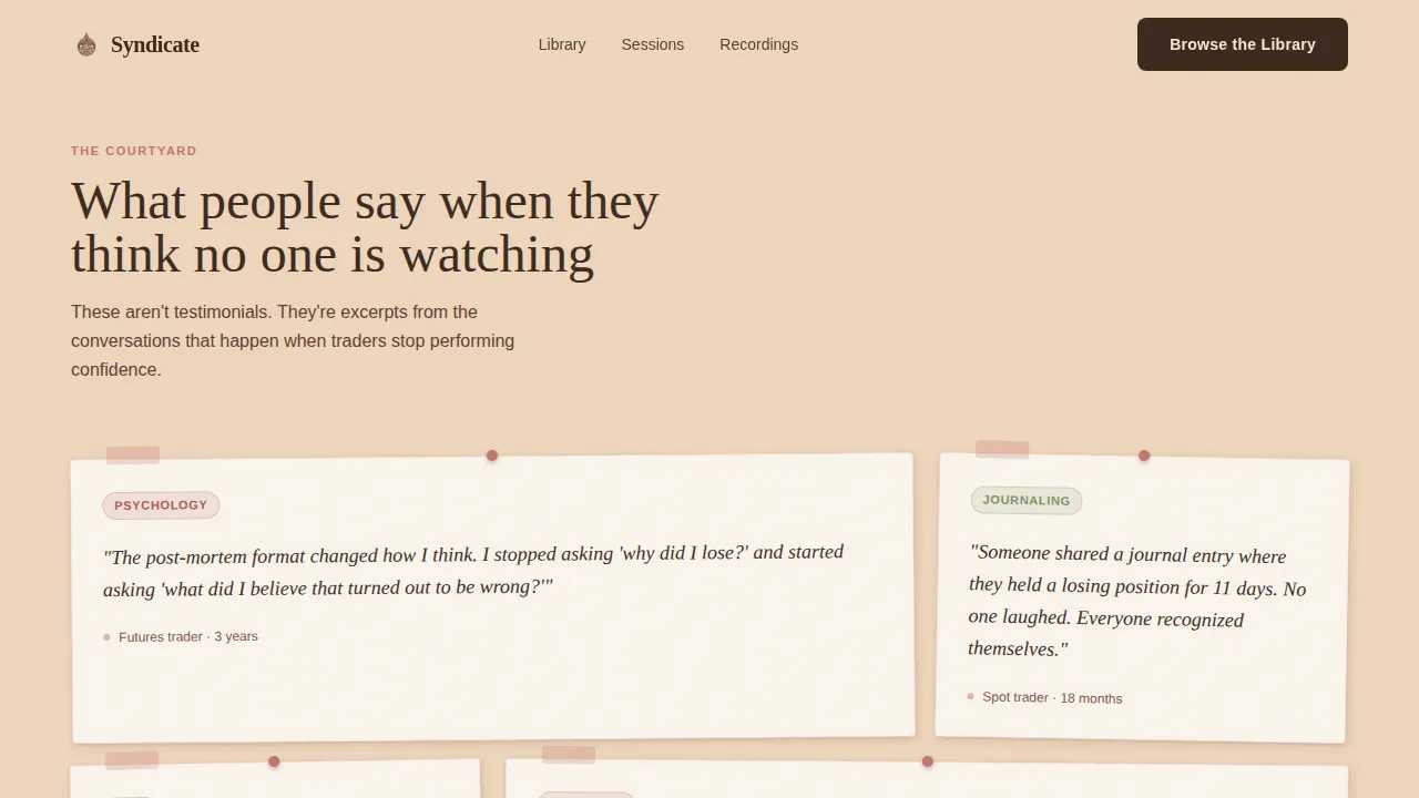 Crypto Traders Community Reviews Website Template