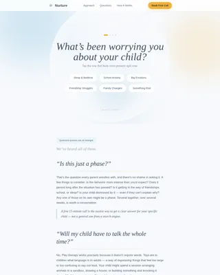 Advanced Pediatric & Child Health Appointment Booking Website Template