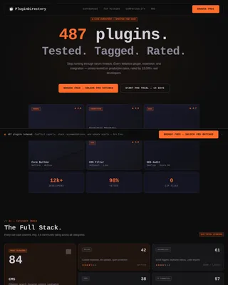 BuildKit — Premium Webflow Directory Landing Page Template