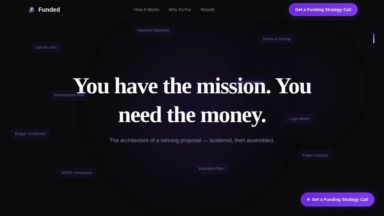 Writing & Content Portfolio Booking Website Template