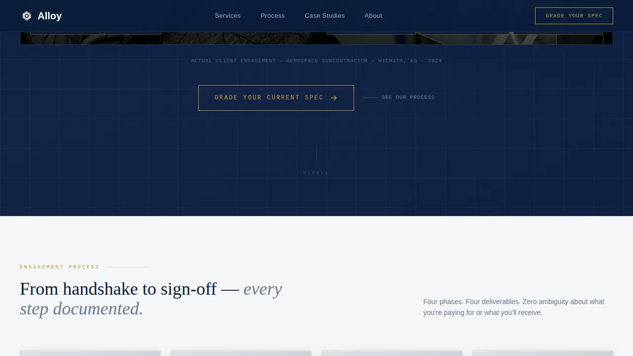 Aluminum Products & Booking Website Template