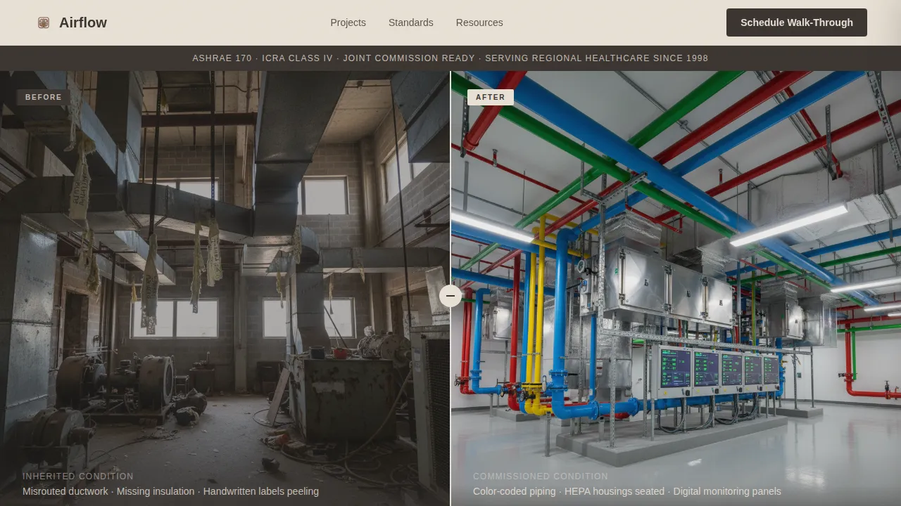 Hospital & Clinic Construction Directory Website Template