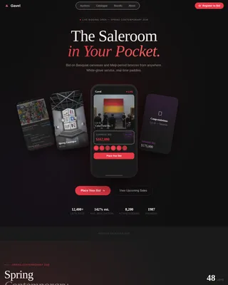Art Auction & Dealer Pricing Website Template