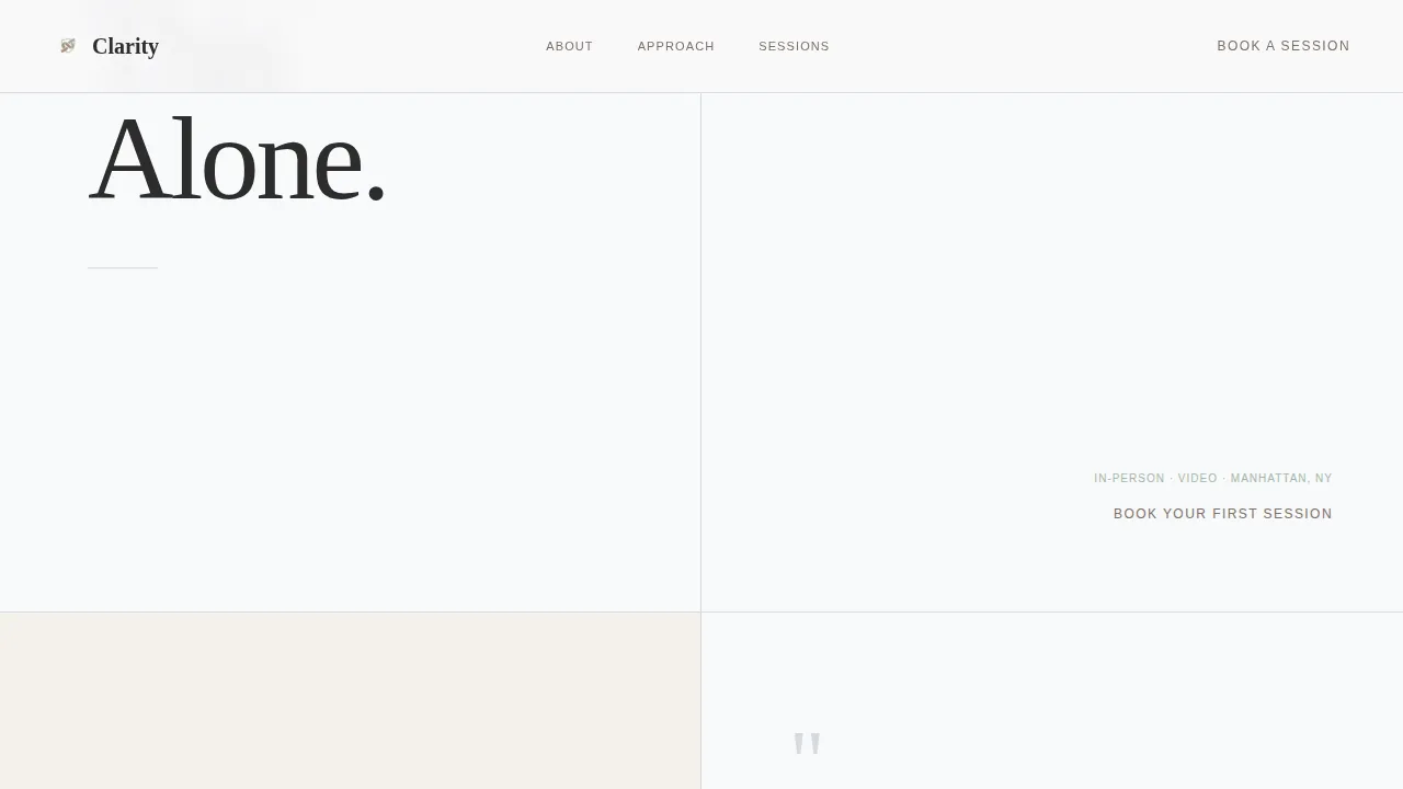 Advanced Psychologist Appointment Booking Website Template