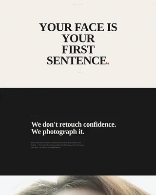 Canvas — Powerful Portrait Photography Landing Page Template