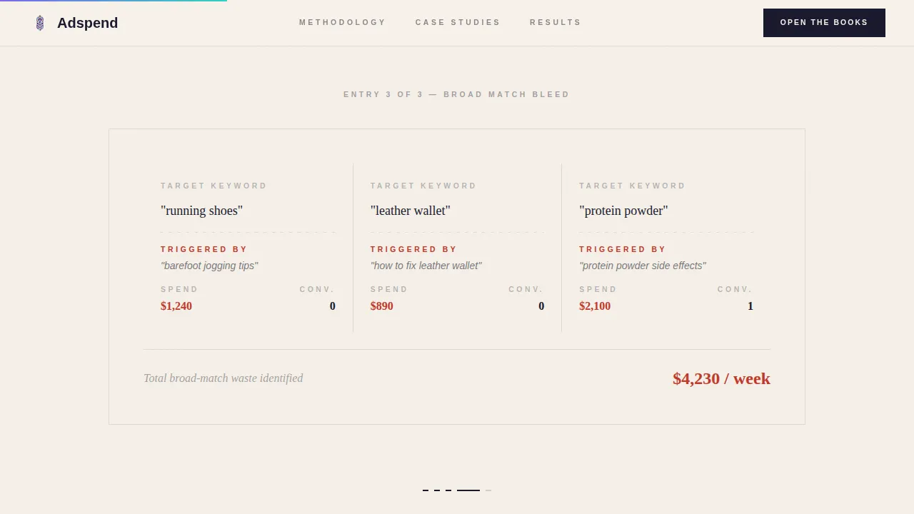PPC Agency Website Template — E-Commerce Marketing