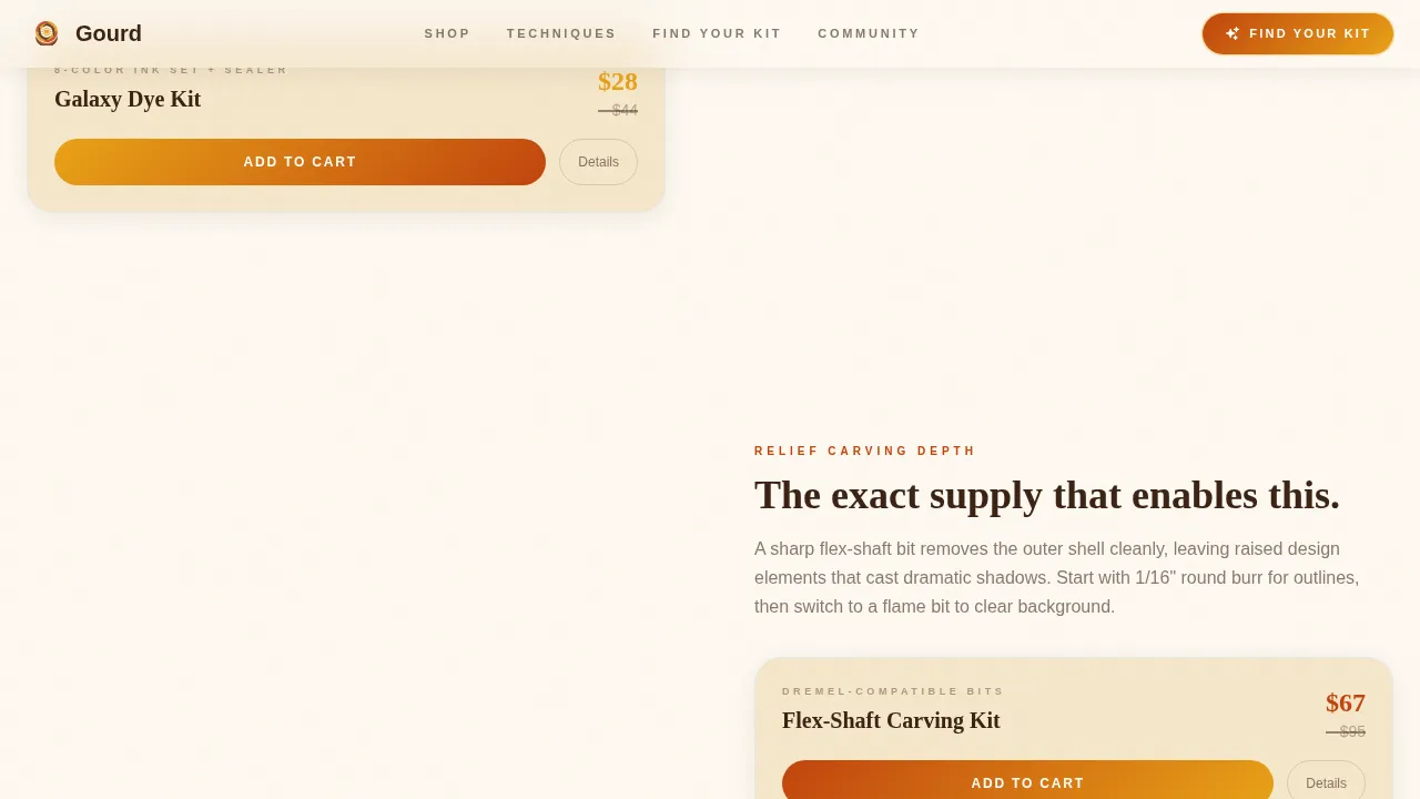 Hobby & Passion Supplies Professional Website Template