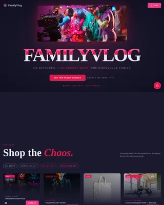 Chronicle — Trendy Direct Sales Community Landing Page Template