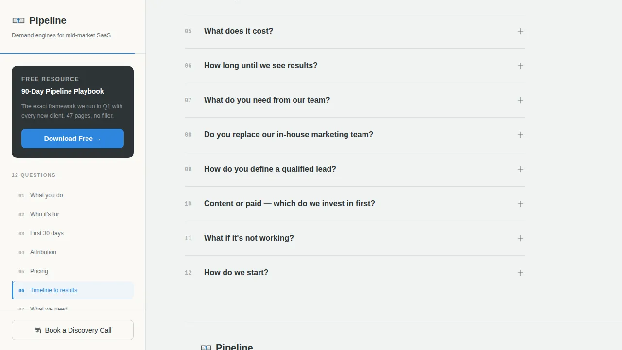 Accelerate — Powerhouse B2B Lead Generation Landing Page Template