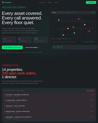 Hospitality Software Reviews Website Template