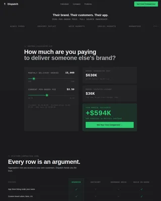 Instant Grocery Marketplace Landing Page Template