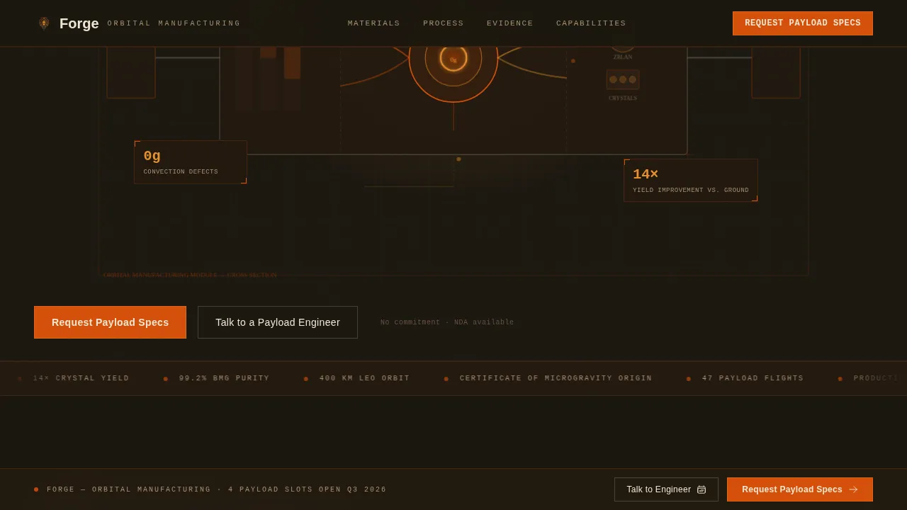 Space & Advanced Aerospace Directory Website Template