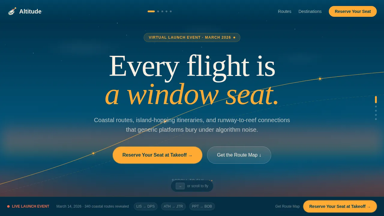 Travel Tech & Booking Platform Booking Website Template