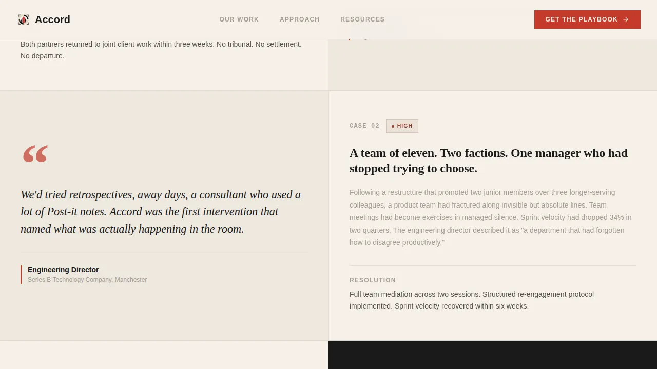 Mediation & Alternative Dispute Reviews & Testimonials Website Template
