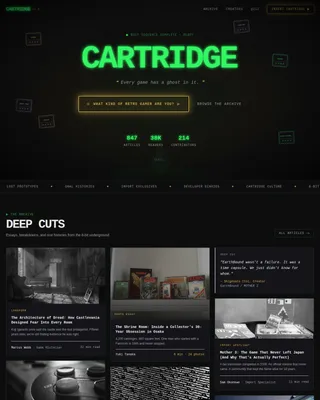 Arcade — Nostalgic Retro Gaming Landing Page Template