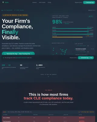 Legal Software Directory Website Template
