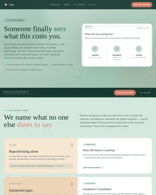 Champion — Empathetic Metabolic Support Landing Page Template