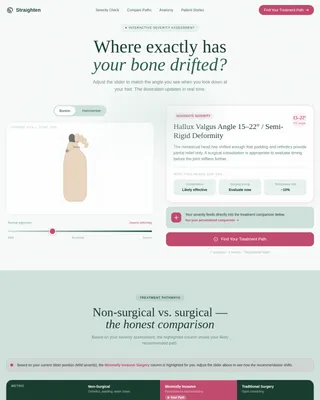 Align — Specialist Foot Care Landing Page Template