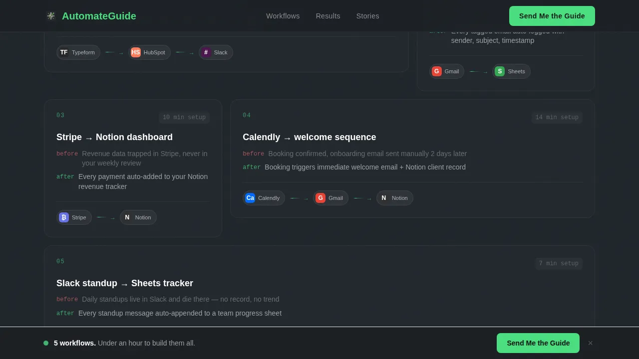 Automate — Intelligent Workflow Optimization Landing Page Template