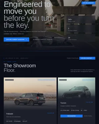 Drive — Certified Hyundai Dealer Landing Page Template
