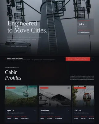 Skyrise — Innovative Aerial Infrastructure Landing Page Template