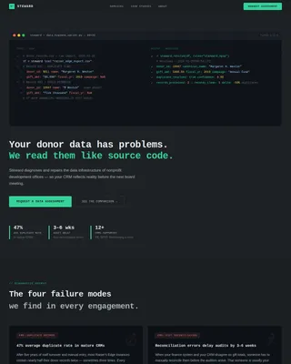 Specialist Consulting Firm Software Comparison Website Template