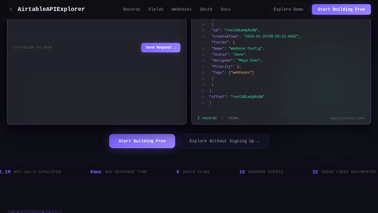 No-Code Platform Documentation Specialist Professional Website Template