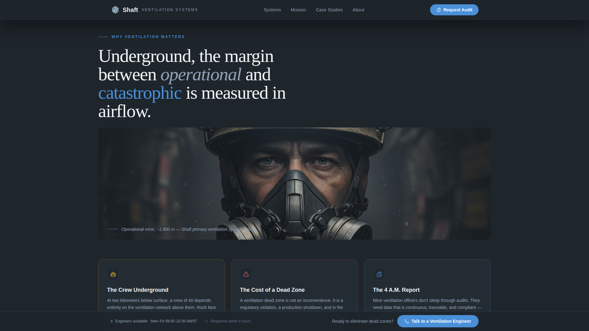 Mining Equipment & Professional Website Template