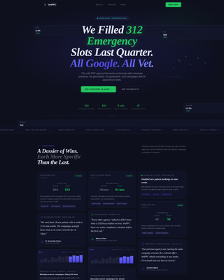 Clinic - Highconverting Veterinary Landing Page Template