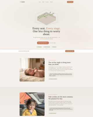 Baby & Nursery Product Blog Website Template