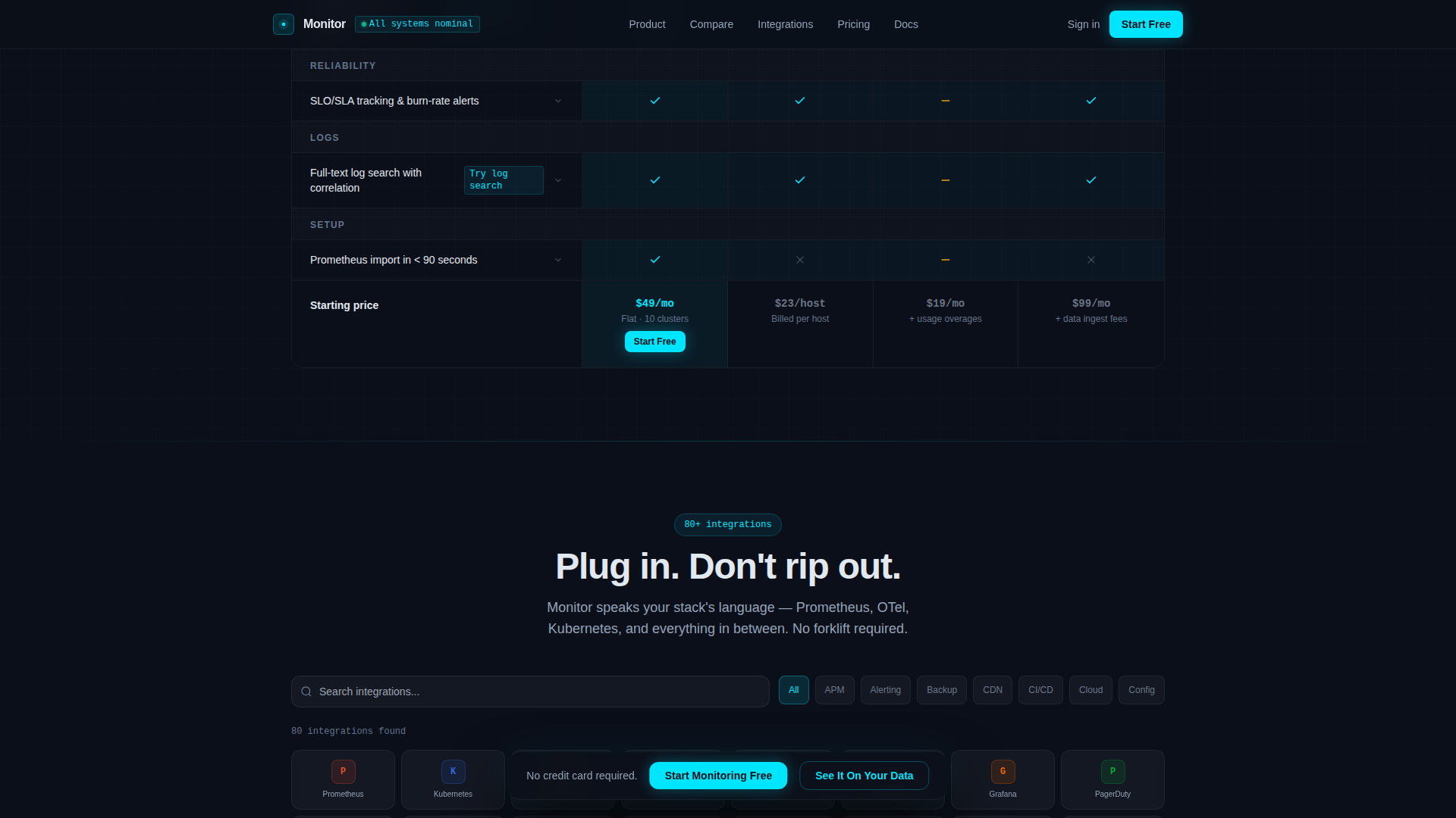 Developer Tools & API Professional Website Template