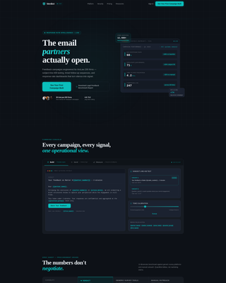 Law Firm Email Marketing Directory Website Template