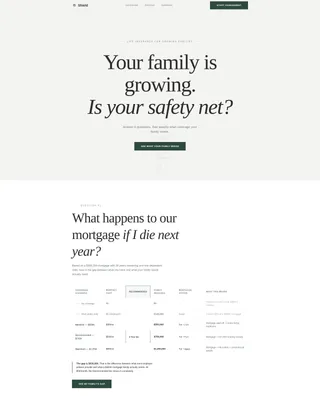 Fortify — Dependable Family Protection Landing Page Template
