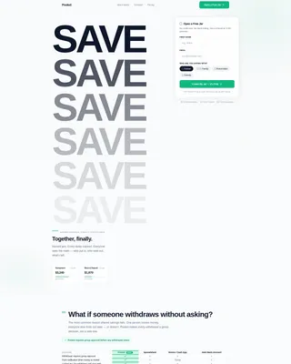 Combine — Shared Savings Tool Landing Page Template